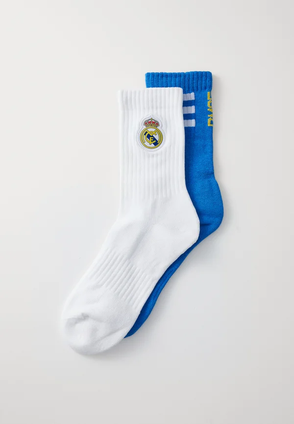 REAL MADRID 3RD SOCKS 2PP - Club wear - white/bluebird