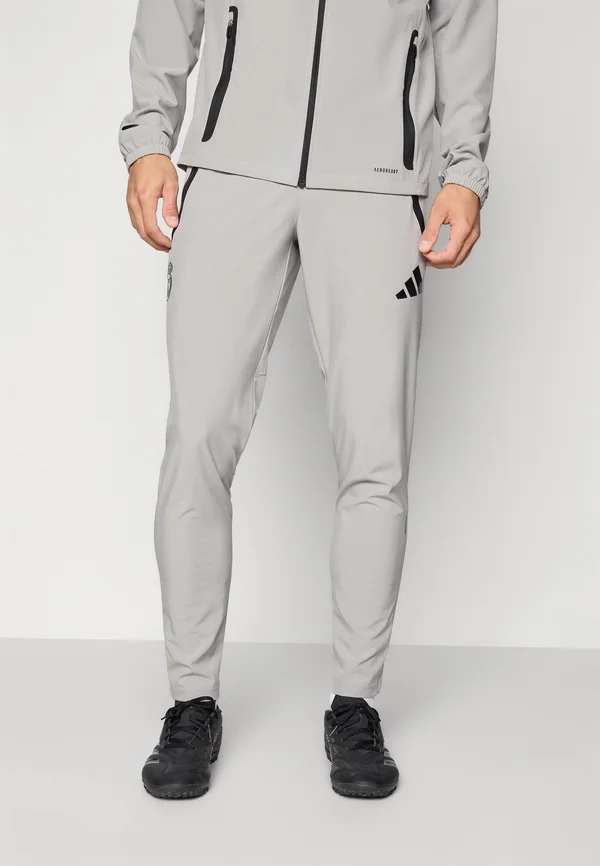 REAL MADRID TIRO25 COMPETITION VIS TECH TRAVEL PANT - Club wear - team mid grey