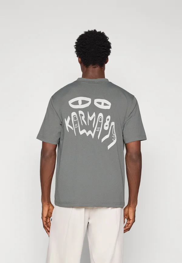 REAL TEE - Print T-shirt - green