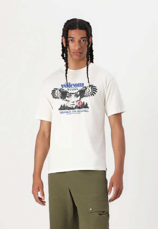 REAL VISIONS - Print T-shirt - off white