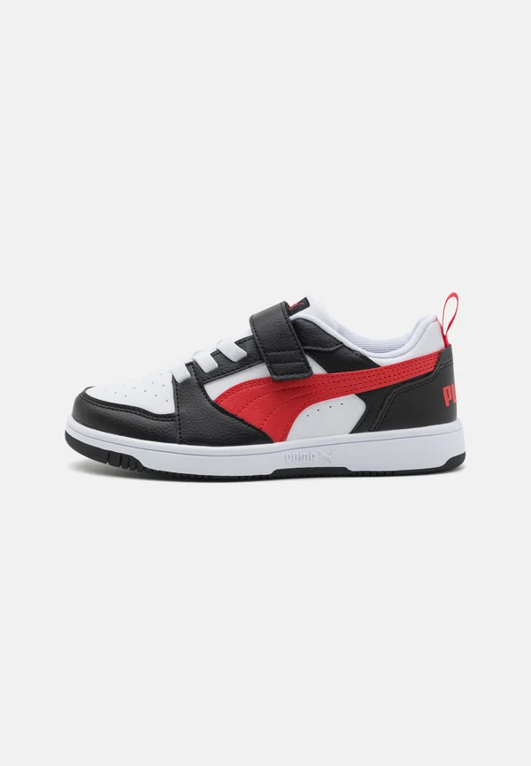 REBOUND V6 UNISEX - Trainers - white/for all time red/black