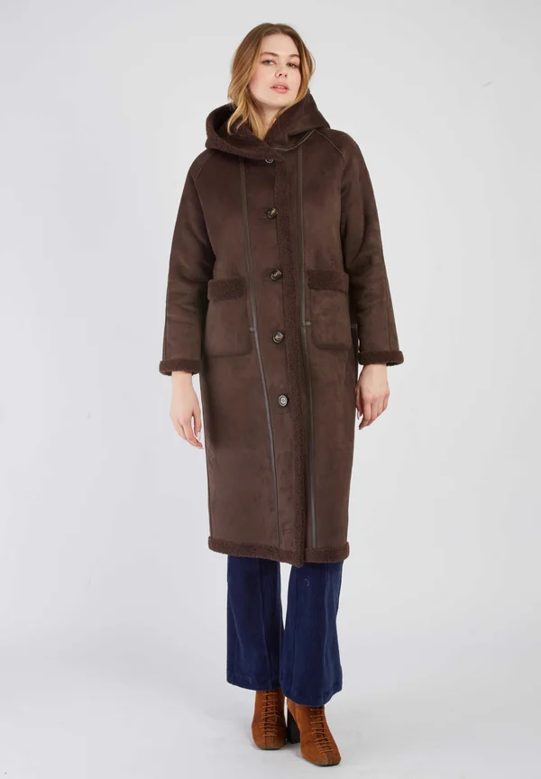 REBUS VESTE - Classic coat - marron