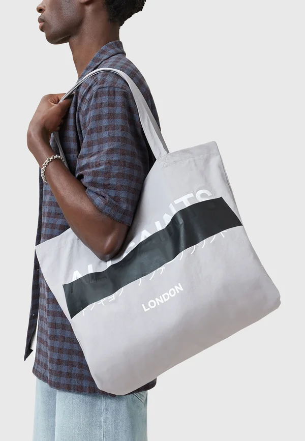 REDACT TOTE BAG - Tote bag - machine grey