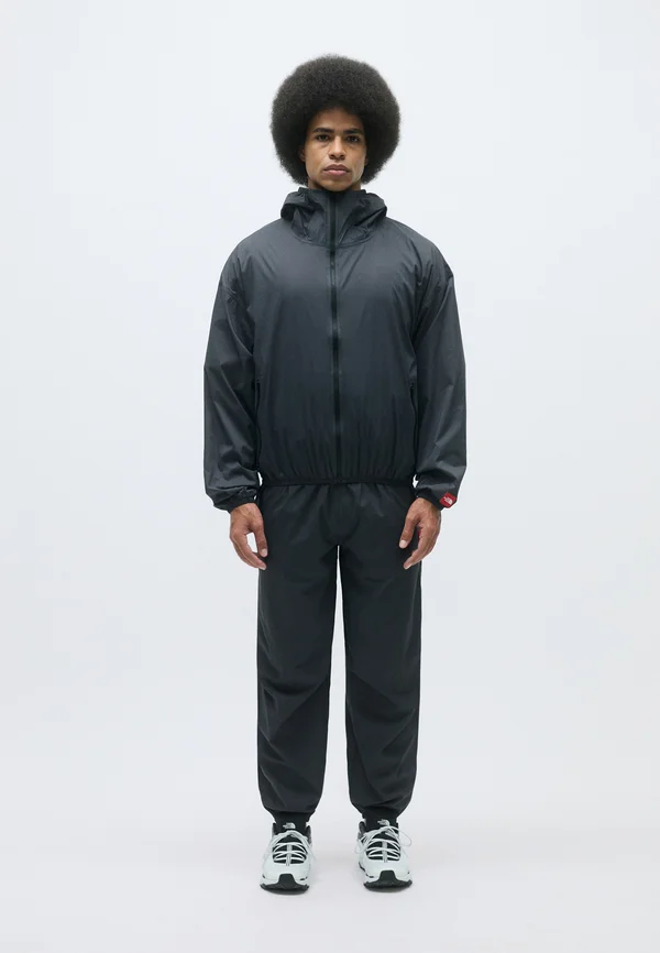 REDBOX PACKABLE HOODED JACKET - Windbreaker - obsidian