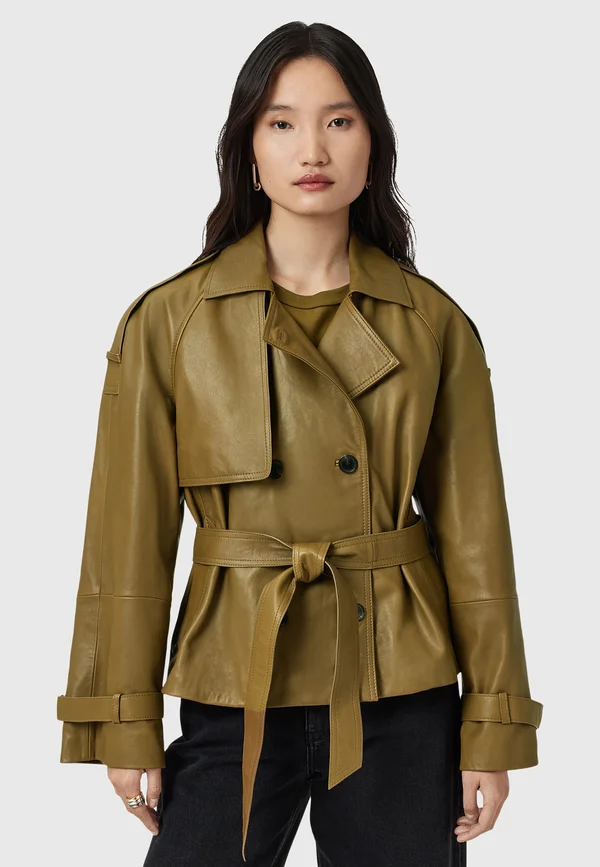 REED - Blazer - fango green