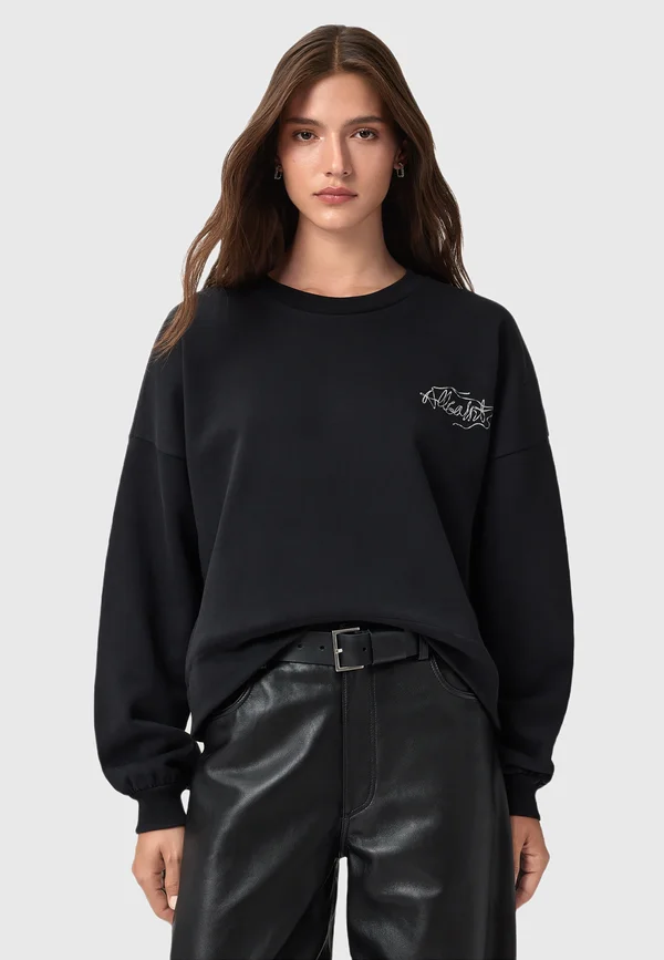 REEL LILA  - Sweatshirt - washed black