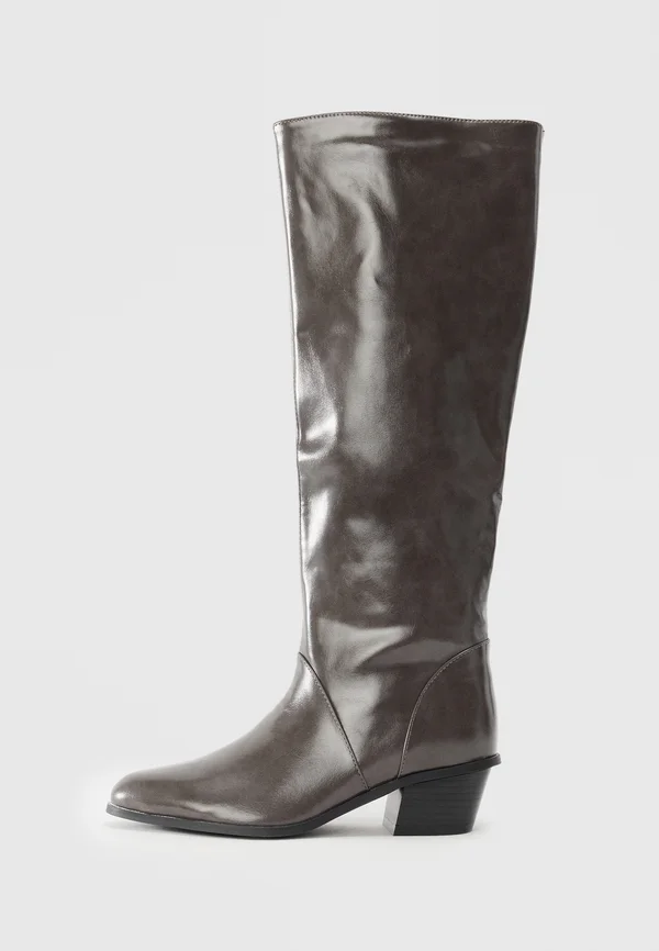 REEONA - Boots - grey high shine