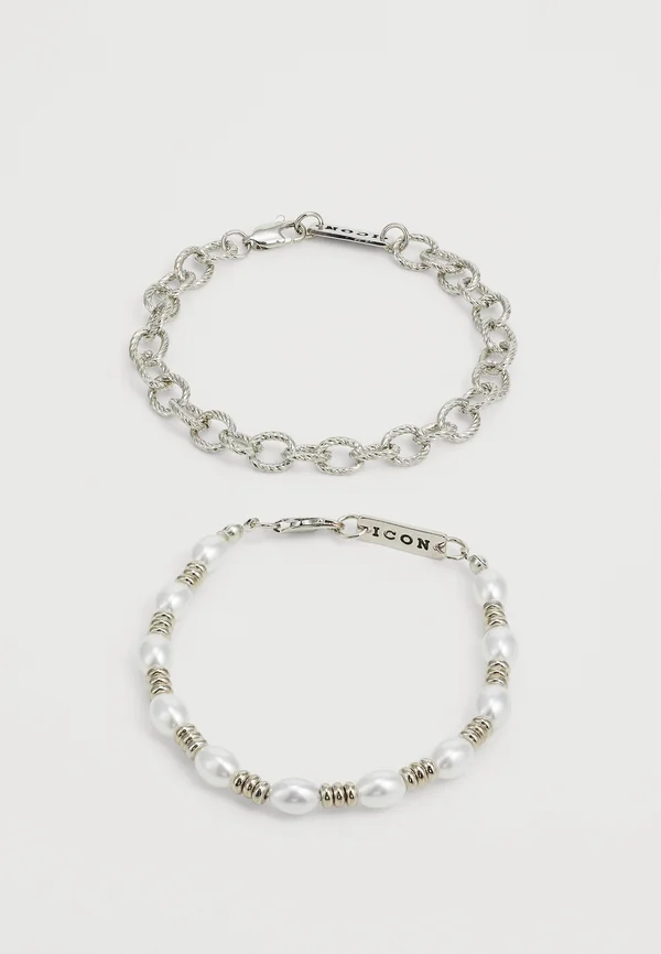REFORMED BRACELET COMBO UNISEX 2 PACK - Bracelet - silver-coloured