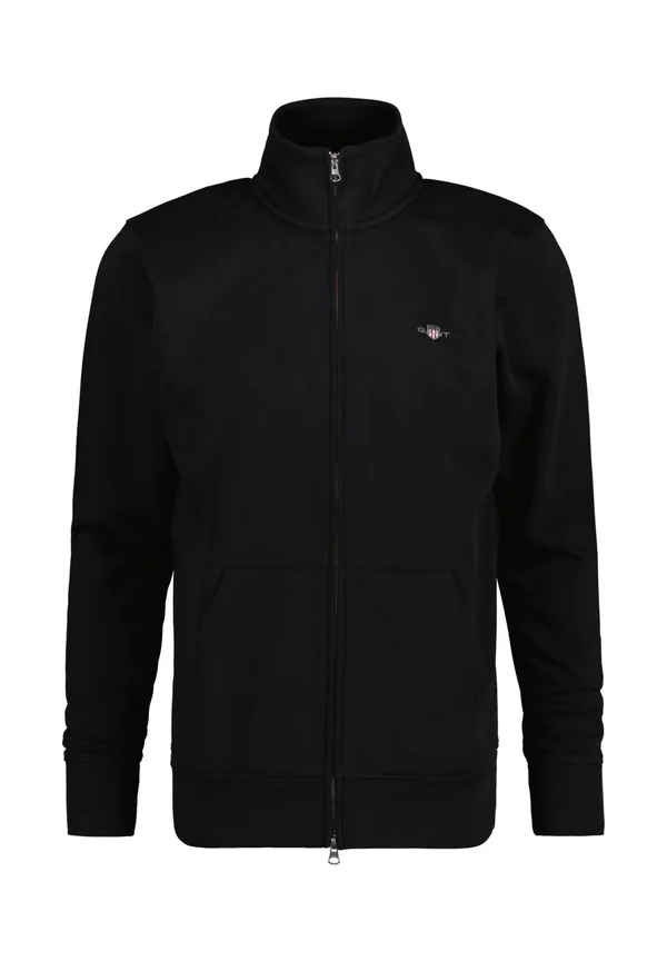 REG SHIELD - Zip-up sweatshirt - black