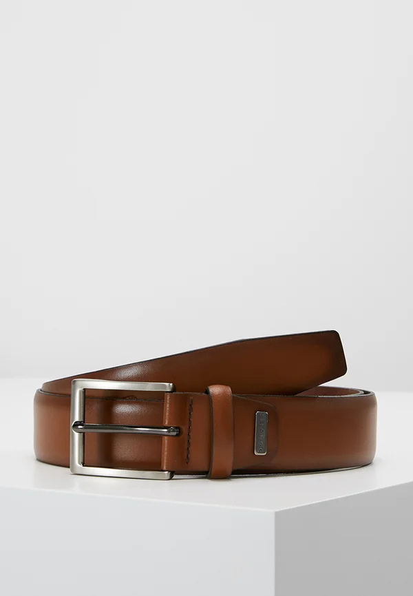 REGULAR - Belt business - cognac