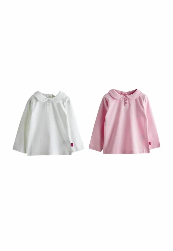 REGULAR FIT 2 PACK PLAIN PETER PAN  - Long sleeved top - pink