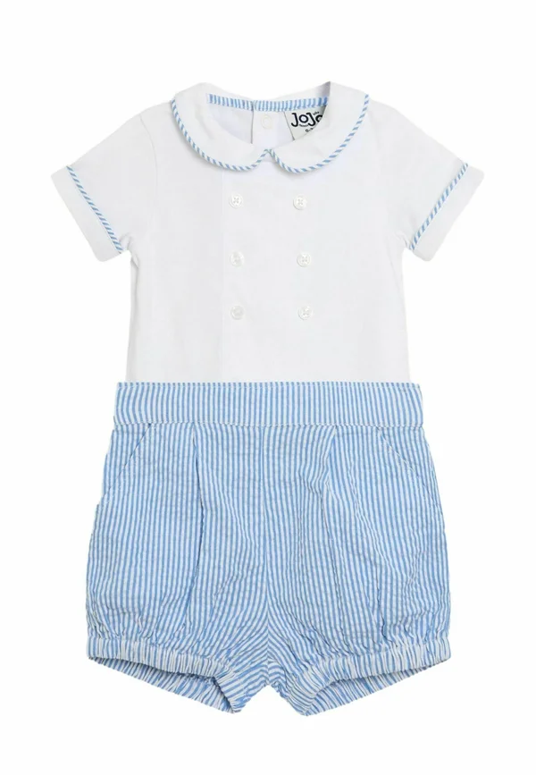 REGULAR FIT - 2-PIECE STRIPE SET   - Body - blue