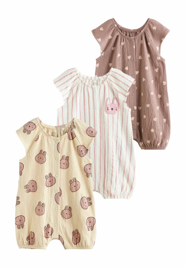 REGULAR FIT - 3 PACK   - Jumpsuit - mocha brown