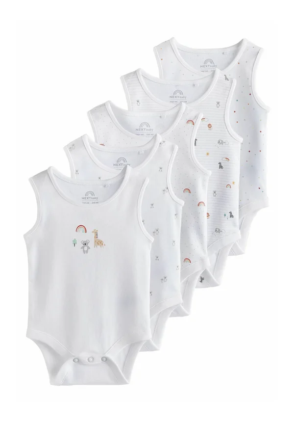REGULAR FIT 5 PACK - Body - white