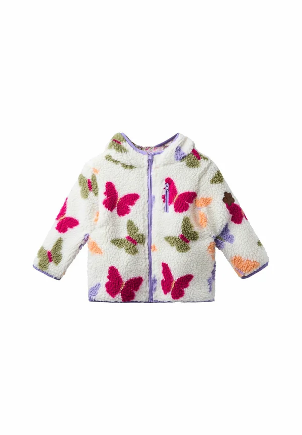 REGULAR FIT - APPLIQUÉ REVERSIBLE - Fleece jacket - purple