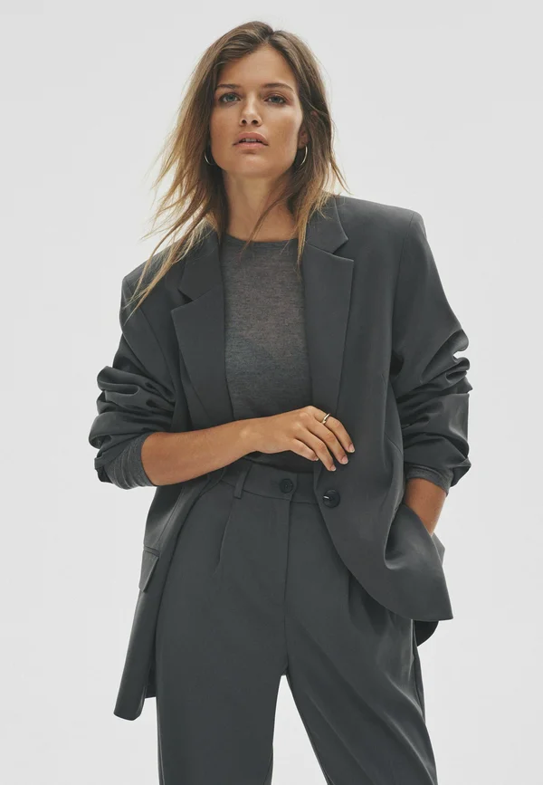 REGULAR FIT  - Blazer - dark grey