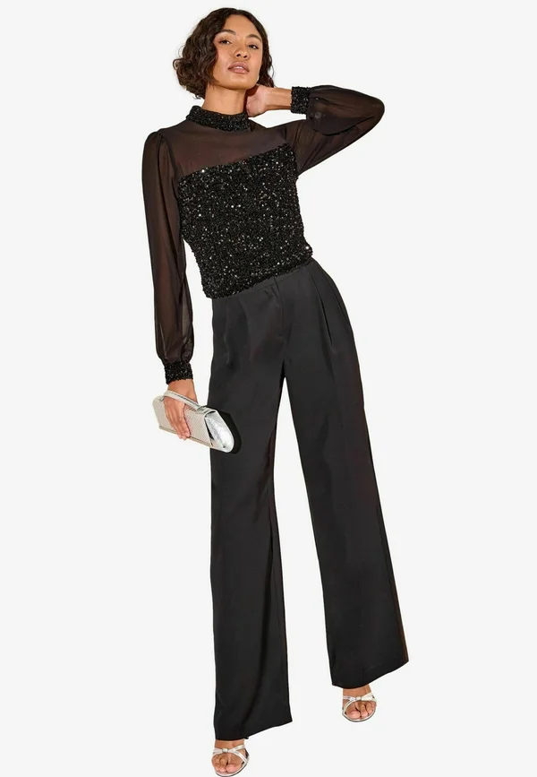 REGULAR FIT - Blouse - black