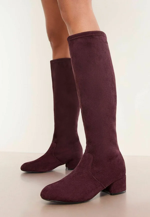 REGULAR FIT  - Boots - burgundy red