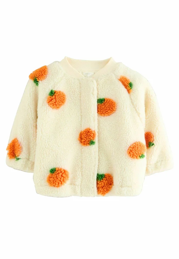 REGULAR FIT - BORG - Fleece jacket - cream pumpkin