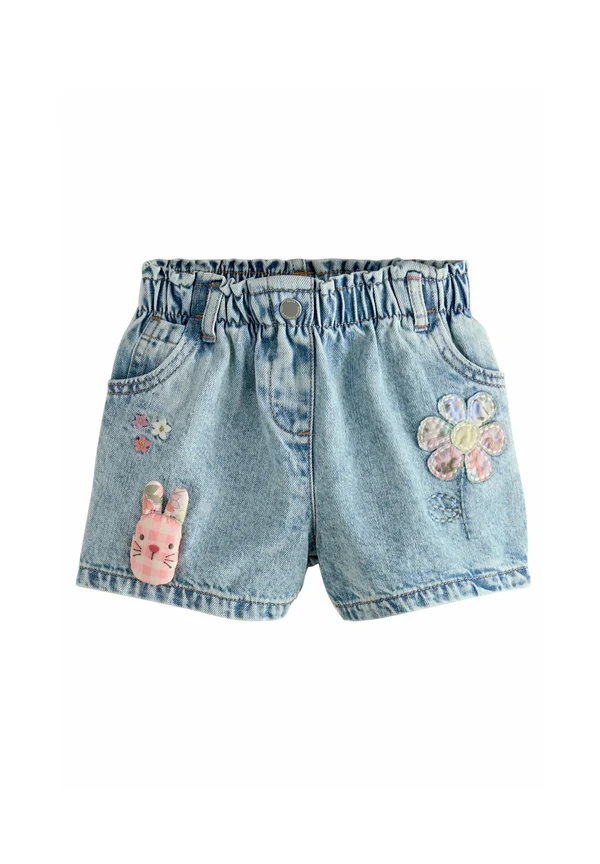 REGULAR FIT BUNNY - Denim shorts - denim