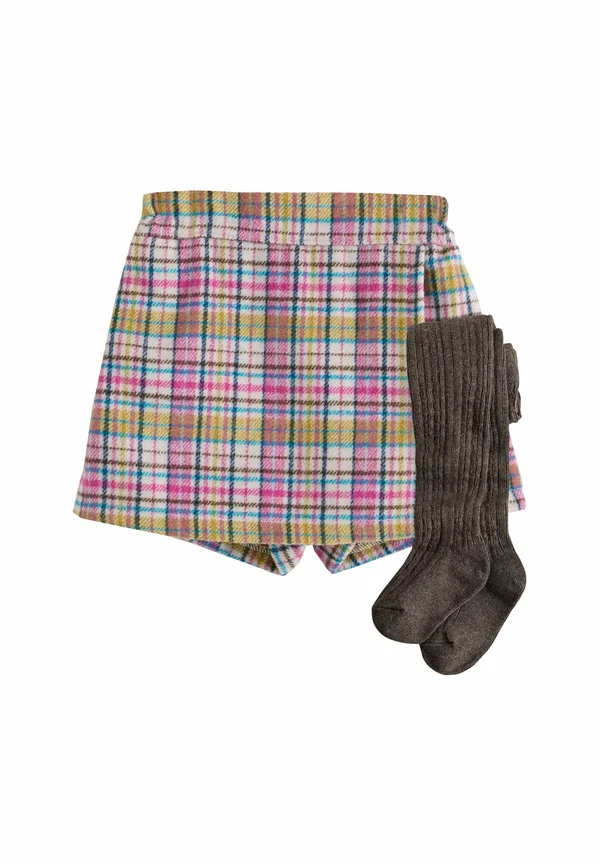 REGULAR FIT - CHECK SET - Shorts - pink/mink