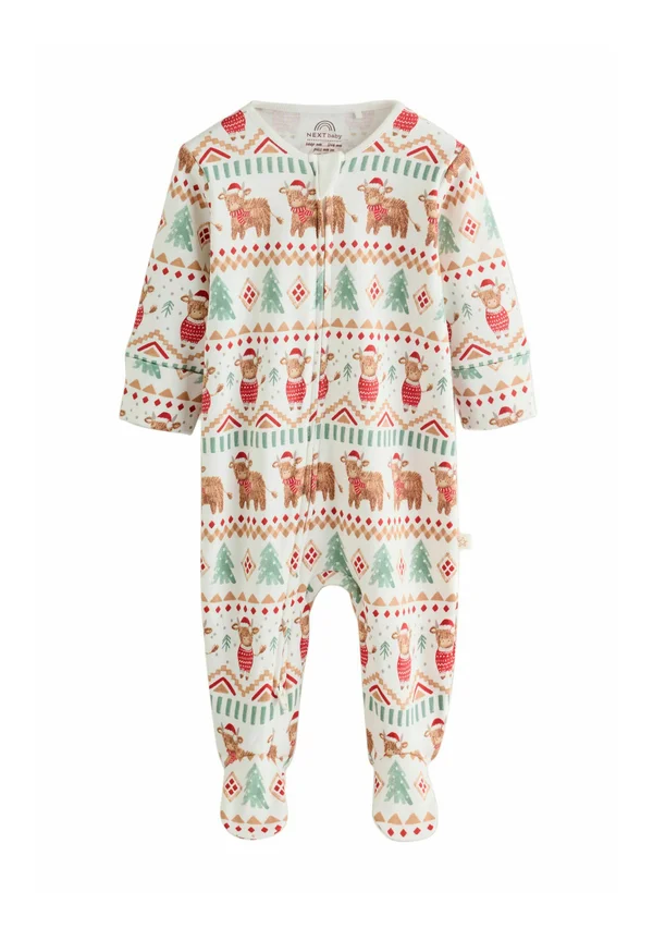 REGULAR FIT CHRISTMAS HAMISH - Sleep suit - ecru