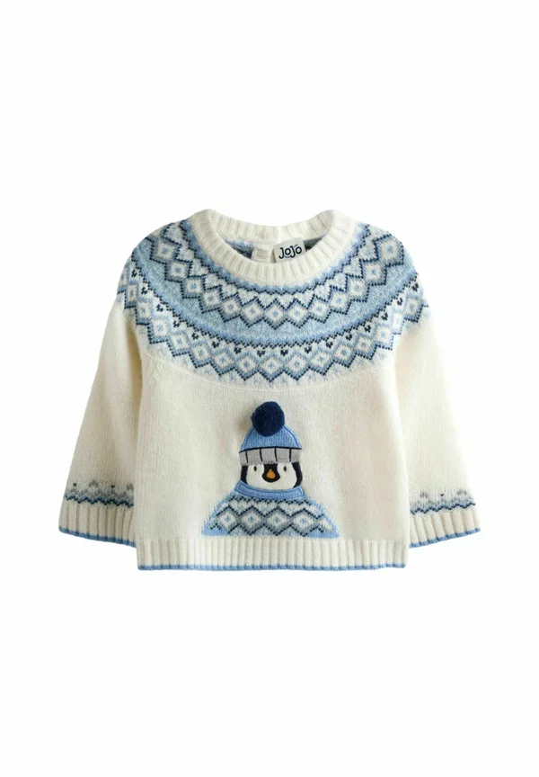 REGULAR FIT - CHRISTMAS PENGUIN - Jumper - ecru penguin