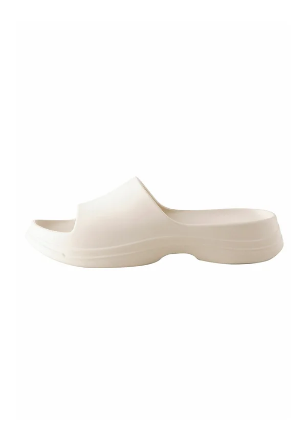 REGULAR FIT - CHUNKY - Pool slides - cream white