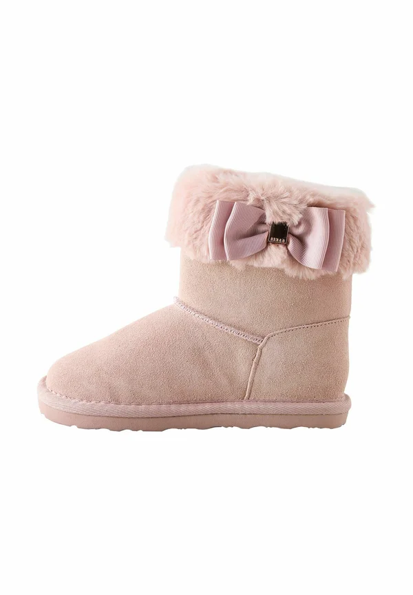 REGULAR FIT - CUFF WITH BOW - Baby shoes - pink