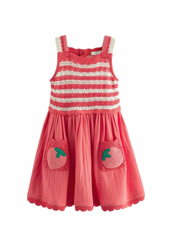 REGULAR FIT - Day dress - red