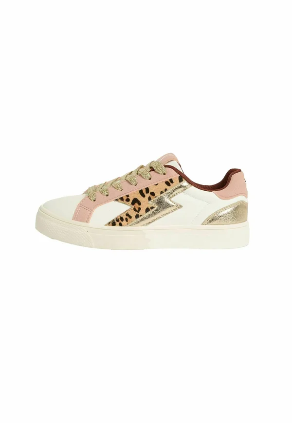 REGULAR FIT - FLATFORM COMFORT RETRO LOW TOP  - Trainers - pink leopard white