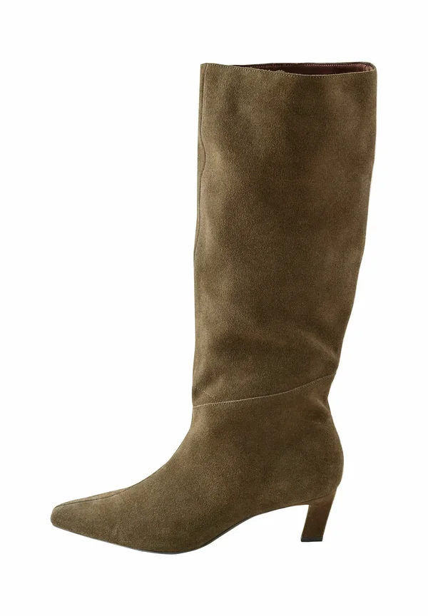 REGULAR FIT - FOREVER COMFORT CHISEL TOE - Boots - khaki green suede