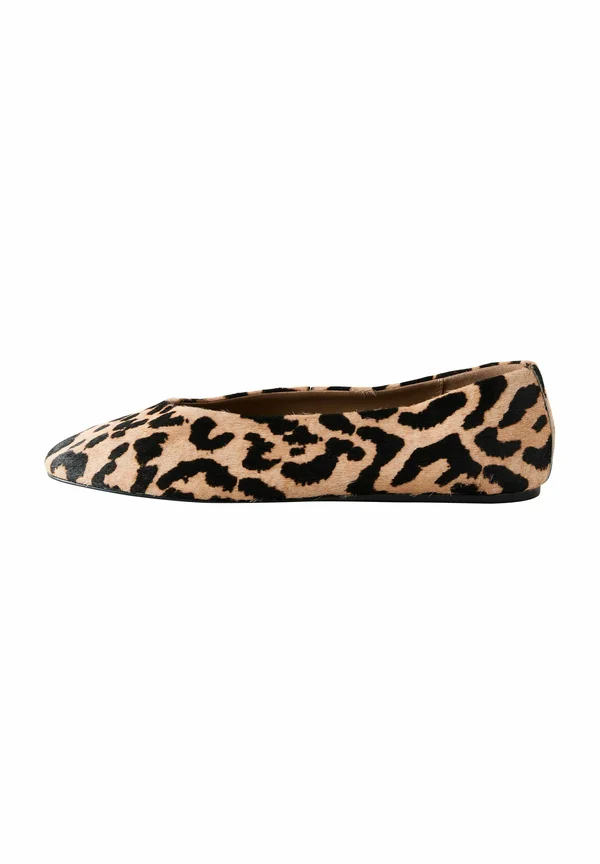 REGULAR FIT - FOREVER COMFORT  ROUND TOE - Ballet pumps - leopard
