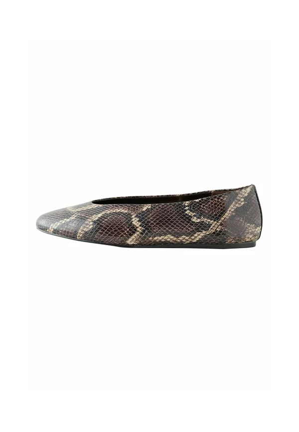 REGULAR FIT - FOREVER COMFORT  ROUND TOE - Ballet pumps - snake