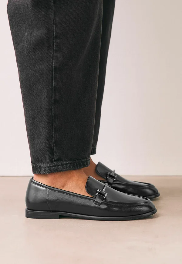 REGULAR FIT FOREVER COMFORT TRIM ROUND TOE - Slip-ons - black