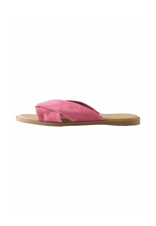 REGULAR FIT - FOREVER COMFORT TWISTED - Mules - new pink suede