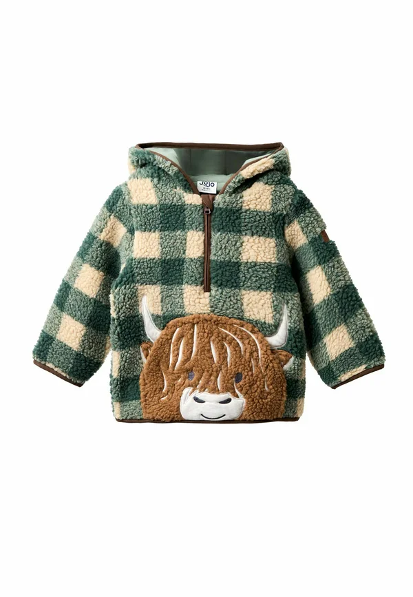 REGULAR FIT - HALF ZIP  - Fleece jacket - green