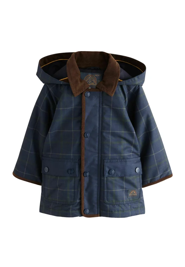 REGULAR FIT - HOODED COLLAR  - Winter coat - navy