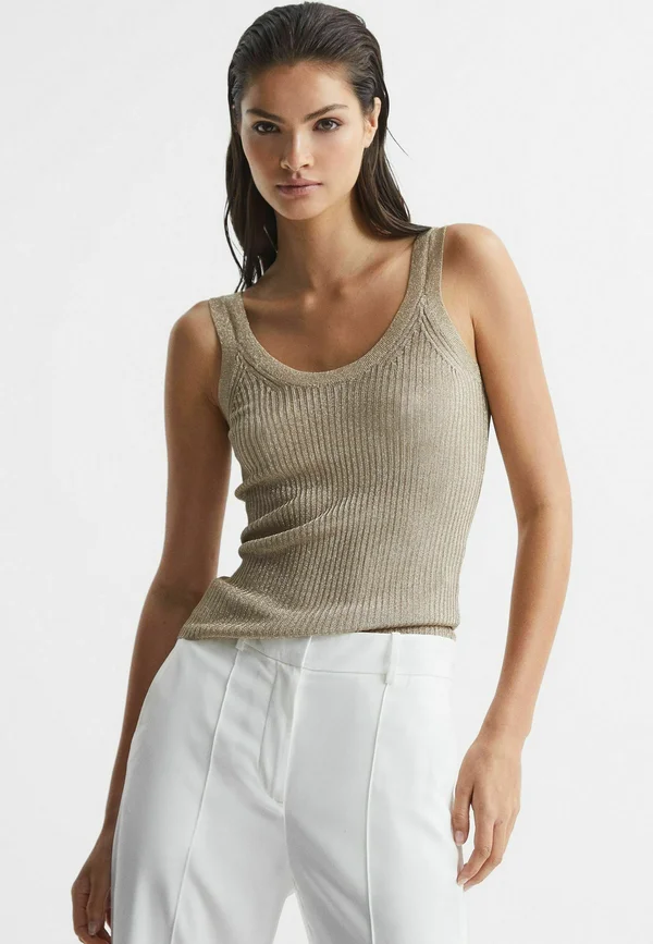 REGULAR FIT - IMOGEN - Top - gold