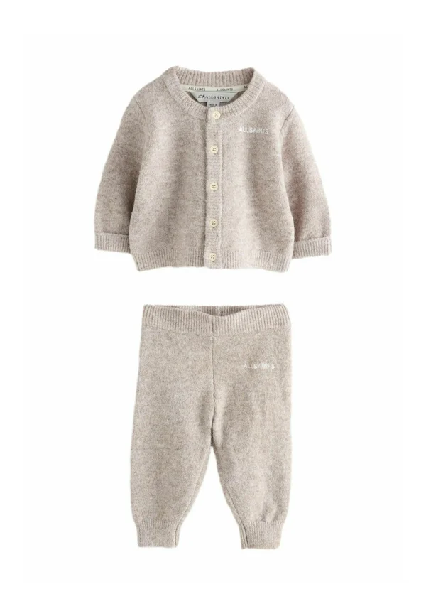 REGULAR FIT -  JOGGERS SET   - Cardigan - neutral