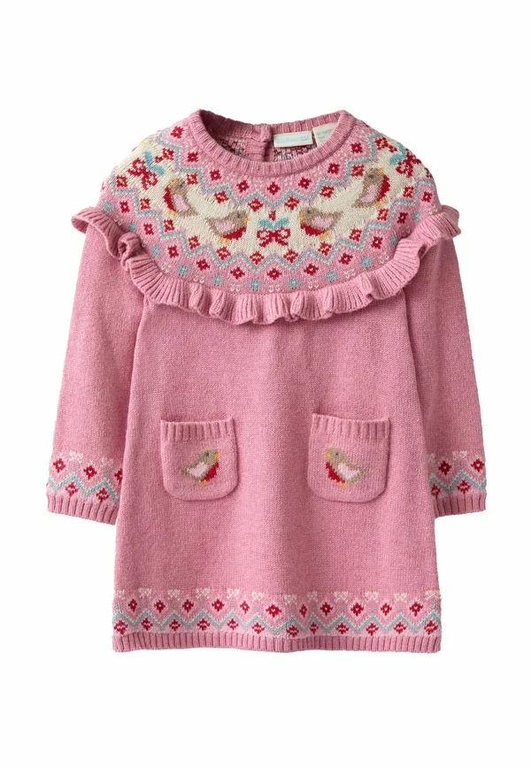 REGULAR FIT  - Jumper dress - pink robin