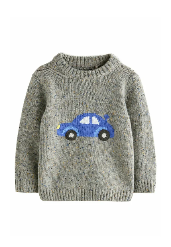 REGULAR FIT  - Jumper - grey car