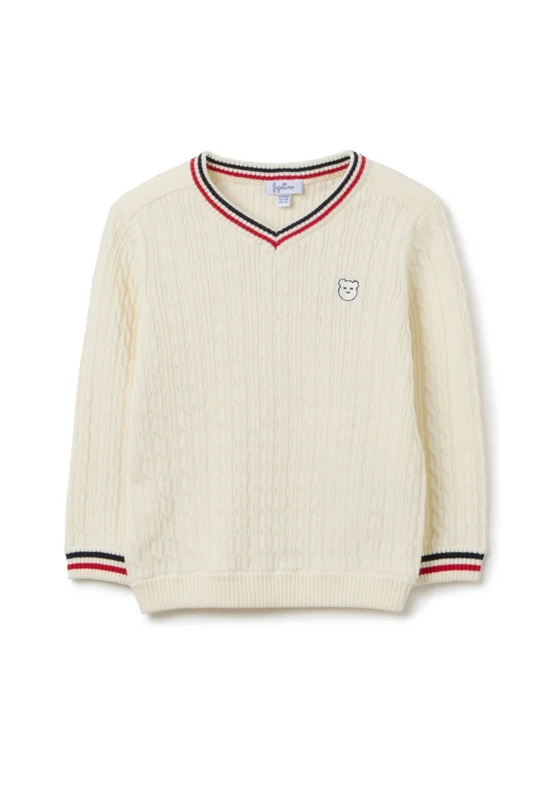 REGULAR FIT - Jumper - white blue red