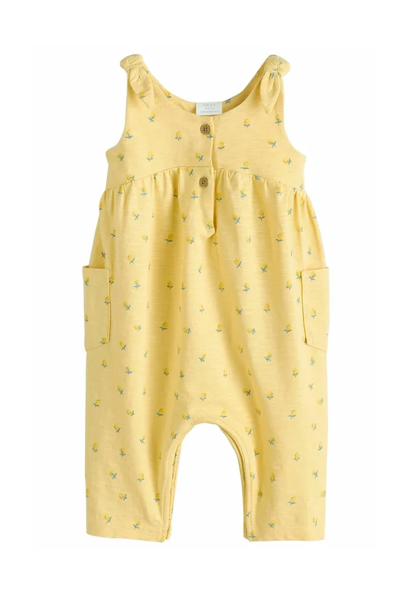 REGULAR FIT - Jumpsuit - yellow lemon printed