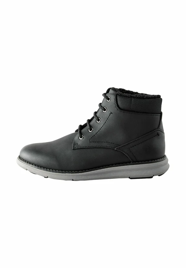 REGULAR FIT - Lace-up ankle boots - black