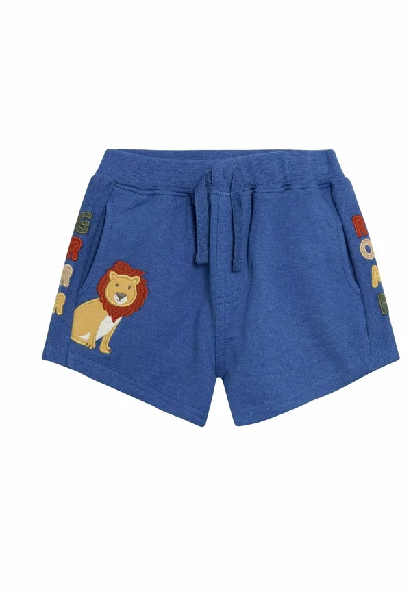 REGULAR FIT - LION APPLIQUÉ - Shorts - denim