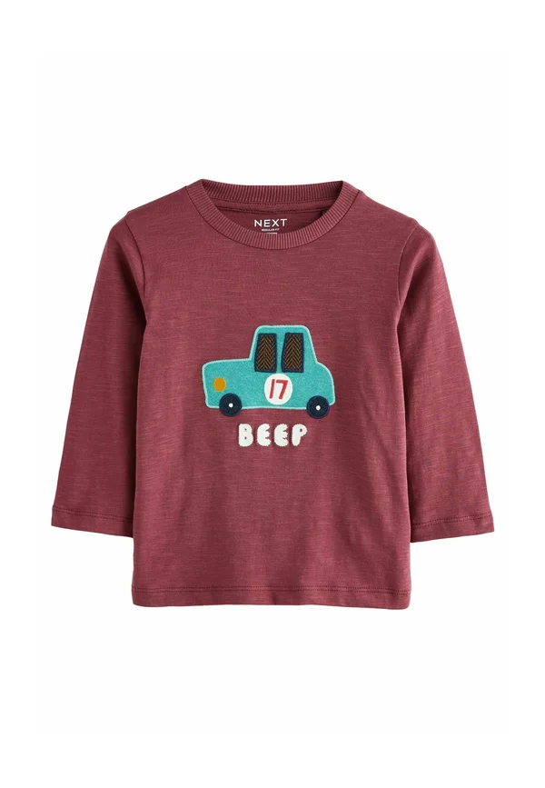 REGULAR FIT - LONG SLEEVE - Long sleeved top - berry red car