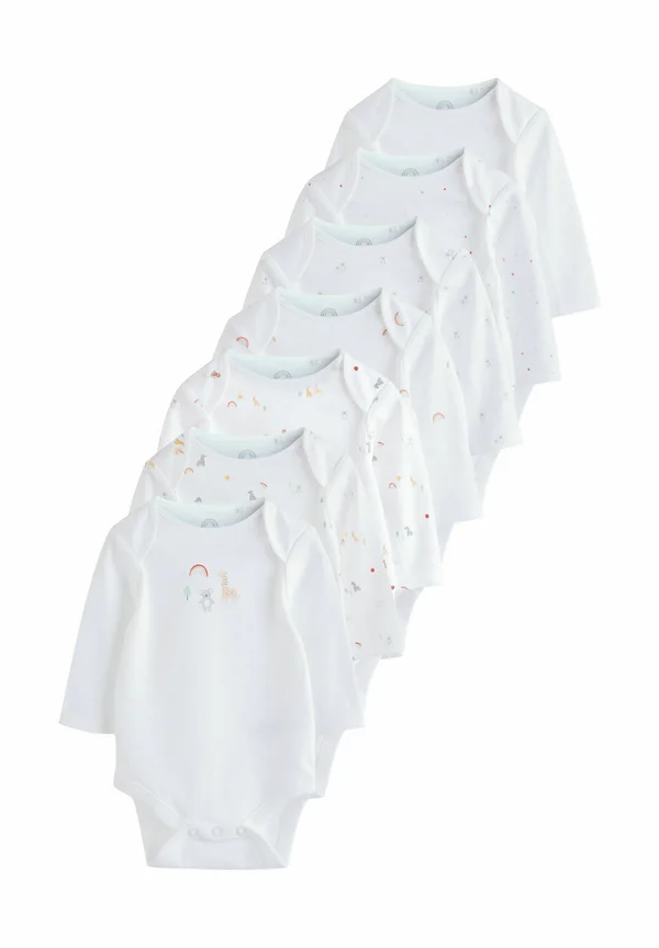 REGULAR FIT - LONG SLEEVE PACK OF 7 - Body - white character