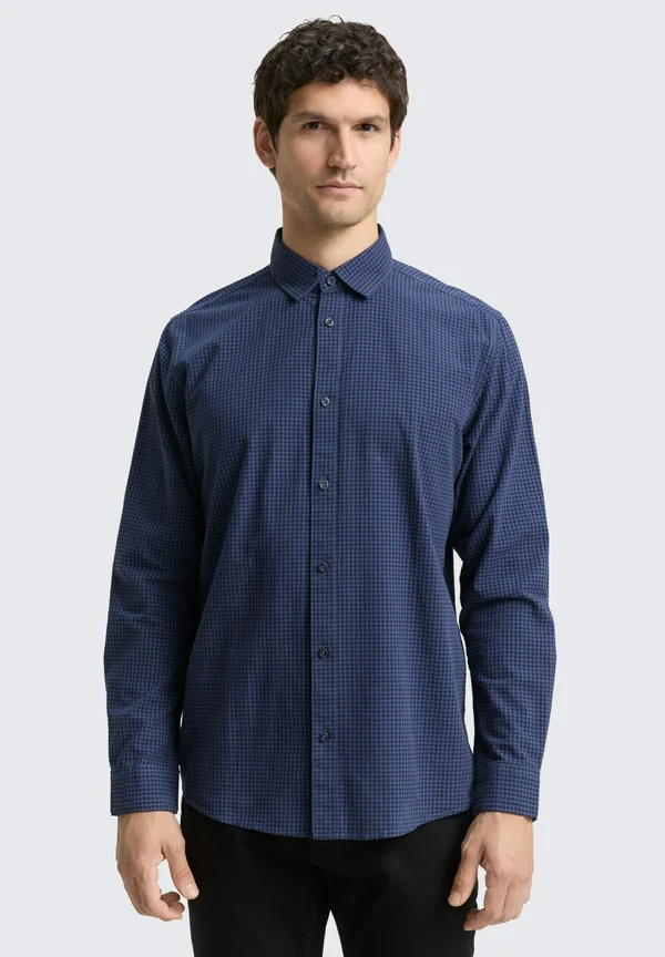 REGULAR FIT MIT KAROMUSTER - Shirt - blue vichy check