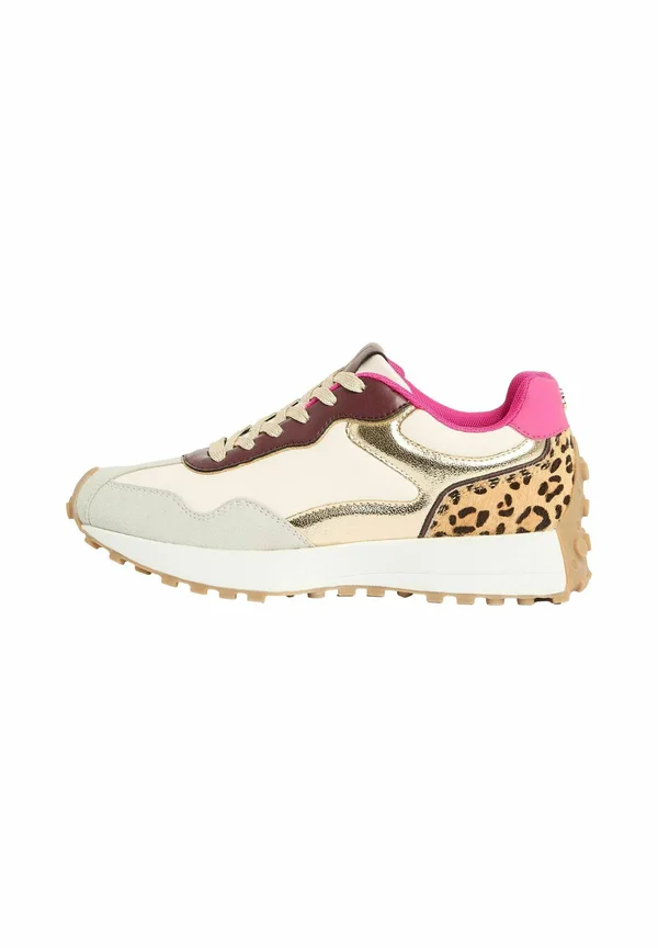 REGULAR FIT - MIX RETRO COMFORT JOGGER - Trainers - white leopard